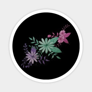 Watercolor Floral Illustration Magnet